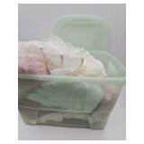 Large Lot of Vintage Petticoats,Slips Tote