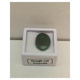 Rough Cut Emerald 12.6 Ct