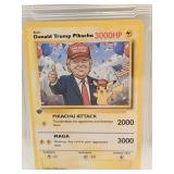 Pokemon Donald Trump 1st Ed. 2026 Fan Card