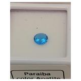 Paraiba Color Apatite .55 Ct