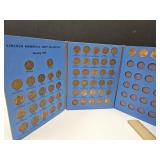 LIncoln Memorial Cents In Book UNCHECKED DATES