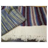 Afghans  50 x 62"  &  44 x 52" & Southwest Style