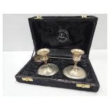 INternational Plate Candle Holders & Snuffer
