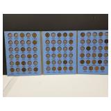 1909-1940 Partial Wheat Penny Book See Dates