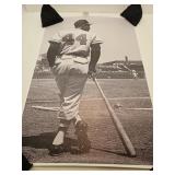 New Hank Aaron Canvas Print 12" x 18"