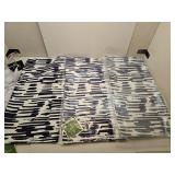 3 New Kate Spade Zippered Canvas Bags