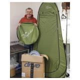 Camping POP UP Bathroom with Toliet