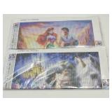 2  Disney Mermaid Diamond Art , Princes Jasmine