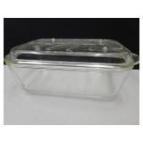 VTG Glass Roasting Pan w/Serving Tray Lid