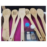 VTG Ball Jar Shakers & Wooden Spoons