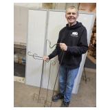 41" Shepherds Hooks  & 2 Flag Holders