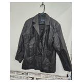 Leather Shaverlake Jacket Size Large