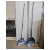 2 Brooms  & One  Dust Pan