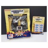 American Western Cap Gun Set  TOOTSIE TOY & Caps