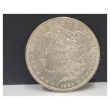 1889 Silver Morgan Dollar Coin