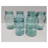 Lot of Ball Jars 1 Pint & 5 Qt.