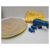 Napkins & Place Mats & Hippos