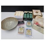 Pottery Bowl, Wax Melts & Tea Lights