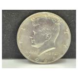 1964 Silver Kennedy Half Dollar Coin