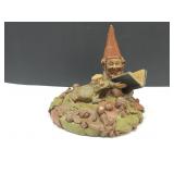Tom Clark Gnome Henson  & FROG  5 1/4" H