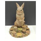 Large Tim Wolfe Harvey Rabbit  Statue 13" high