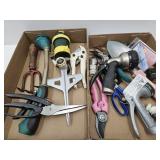 Lot of Garden Tools & Hose Nozzles