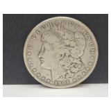 1901 O Siilver Morgan Dollar Coin