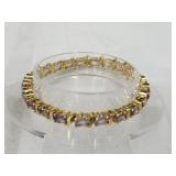 9256 Silver Bracelet  (Gold Tone)