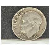 1956 Silver Dime
