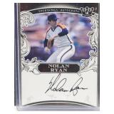 NOLAN RYAN Autographed Baseball Card