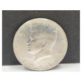 1964 Silver Kennedy Half Dollar Coin