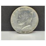 1964 Silver Kennedy Half Dollar Coin