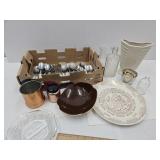 VTG Glassware & Pfaltzgraff Silverware