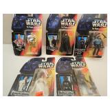 Lot Star Wars Action Figures C3PO, Princess Leia+