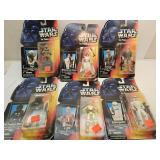 Lot Star Wars Action Figures Yoda, Han Solo +