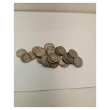 Thirty Eight 1954 Jefferson Nickel Coins