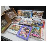 Large Lot of Puzzles