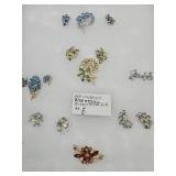 Marked EISENBERG ICE  Or E Costume Jewelry w Case