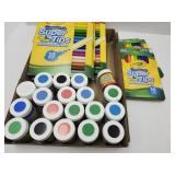 Crayola Markers, Colored Pencils & Washable Paint
