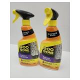 2 New Bottles Goo Gone Caulk Remover