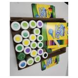 Crayola Markers, Colored Pencils & Washable Paint