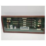 Golfing Shadow Box 33 x 13.5"