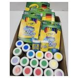 Crayola Markers, Colored Pencils & Washable Paint