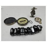 Magnetic Rocks, Pewter GIrl, Compass+