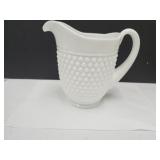 Westmoreland Hobnail Pitcher 8" H