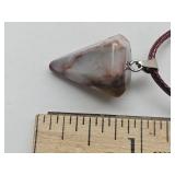 Brown Crazy Lace Agate Necklace