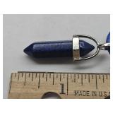 Lapis Lazuli Point Necklace