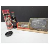 Mercedes Car in Box, Military Truck in Box,Coke