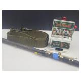 Extending Fishing Pole, Slot Machine Bank  & Belt