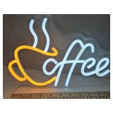 New Coffee LED Neon Sign 11" x 8"